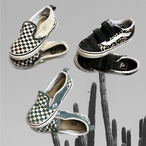 Kids Vans sneakers, lot of 3.